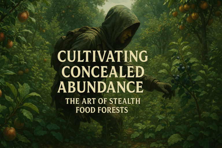 Cultivating Concealed Abundance: The Art of Stealth Food Forests