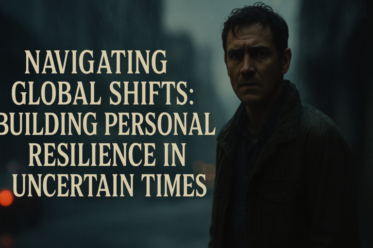 Navigating Global Shifts: Building Personal Resilience in Uncertain Times