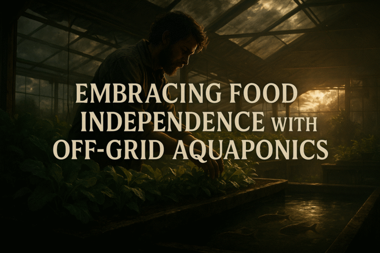 Embracing Food Independence with Off-Grid Aquaponics