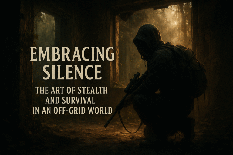 Embracing Silence: The Art of Stealth and Survival in an Off-Grid World