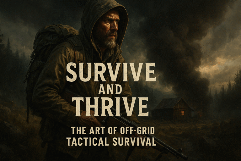 Survive and Thrive: The Art of Off-Grid Tactical Survival