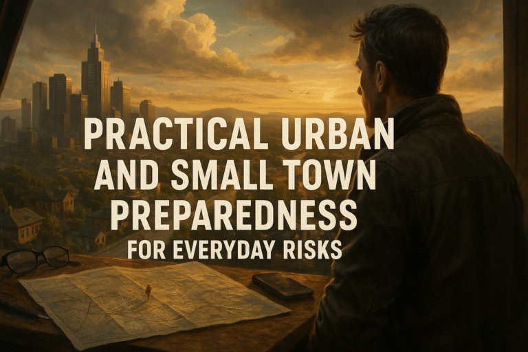 Practical Urban and Small Town Preparedness for Everyday Risks