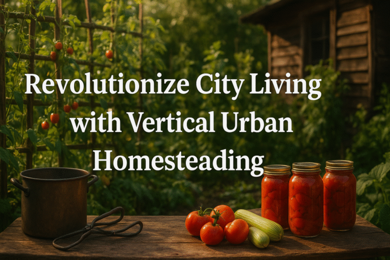 Revolutionize City Living with Vertical Urban Homesteading