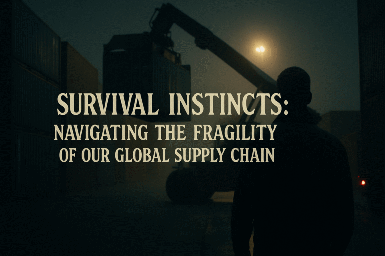 Survival Instincts: Navigating the Fragility of Our Global Supply Chain