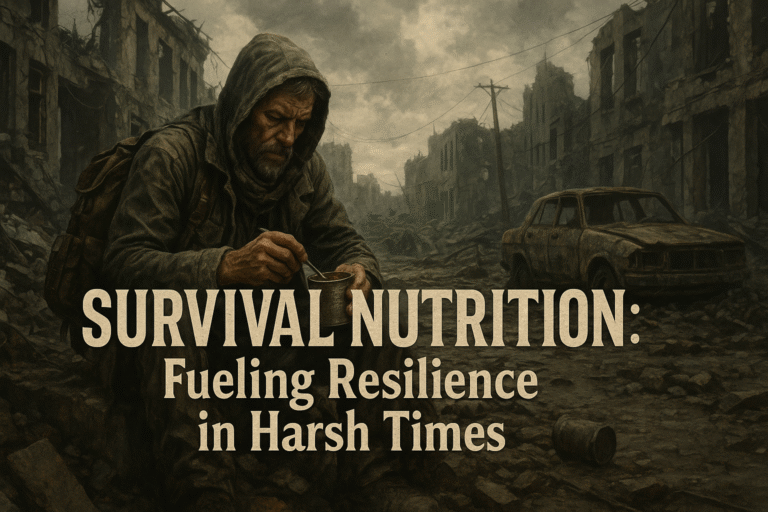 Survival Nutrition: Fueling Resilience in Harsh Times