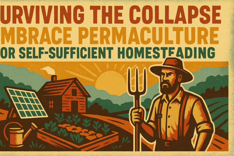 Surviving the Collapse: Embrace Permaculture for Self-Sufficient Homesteading