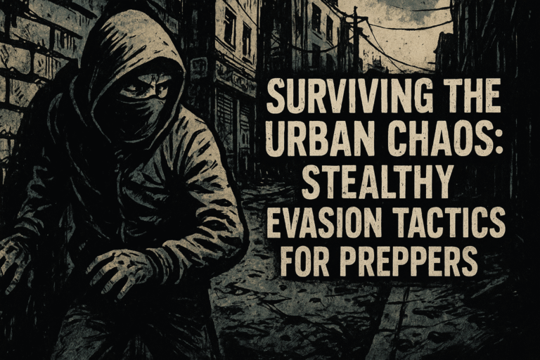 Surviving the Urban Chaos: Stealthy Evasion Tactics for Preppers