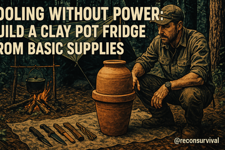 Cooling Without Power: Build a Clay Pot Fridge From Basic Supplies