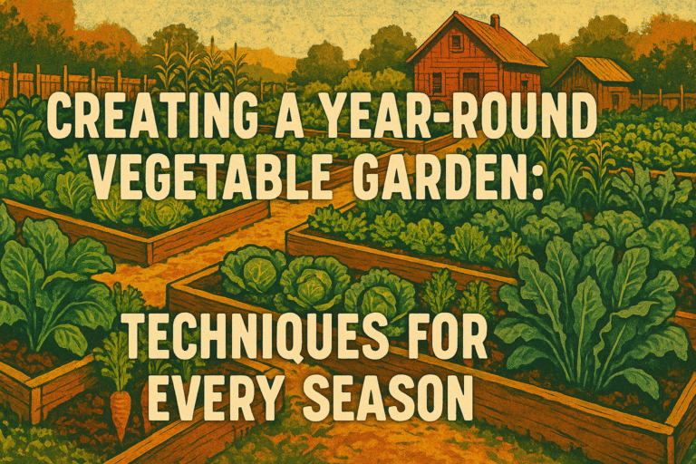 Creating a Year-Round Vegetable Garden: Techniques for Every Season