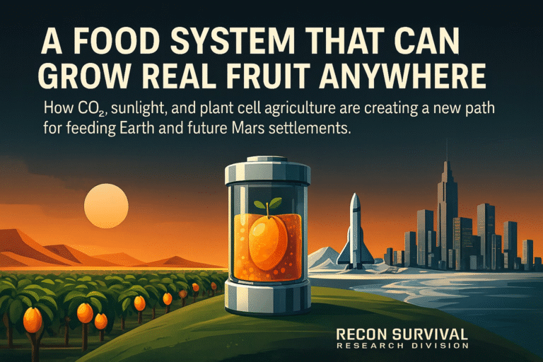 A Food System That Can Grow Real Fruit Anywhere