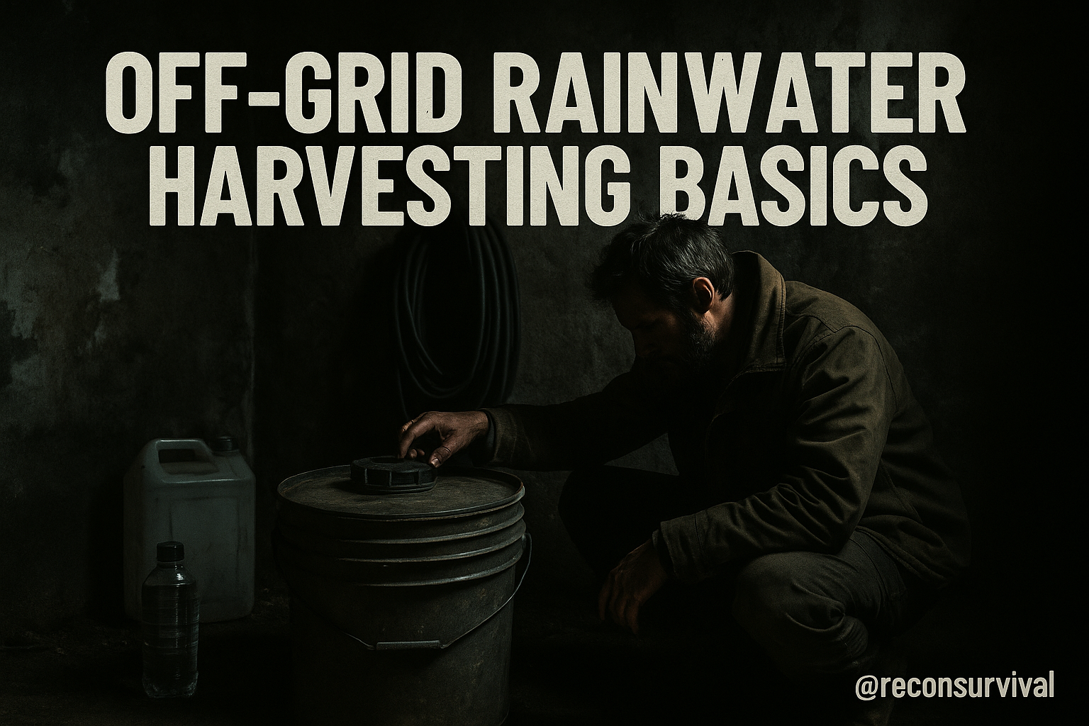 Off-Grid Rainwater Harvesting Basics