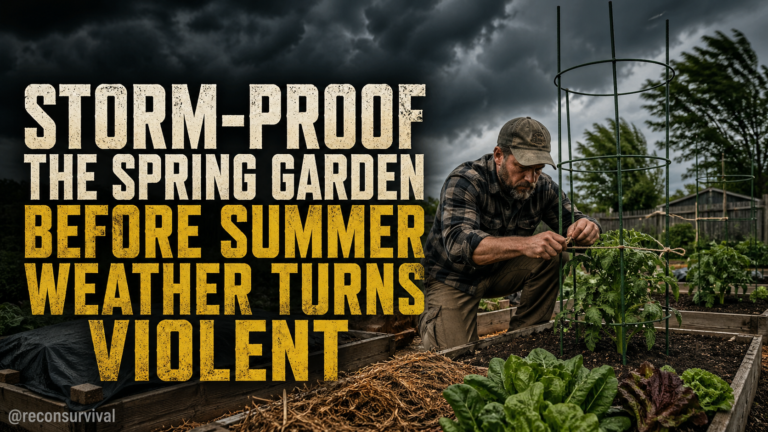 Storm-Proof the Spring Garden Before Summer Weather Turns Violent