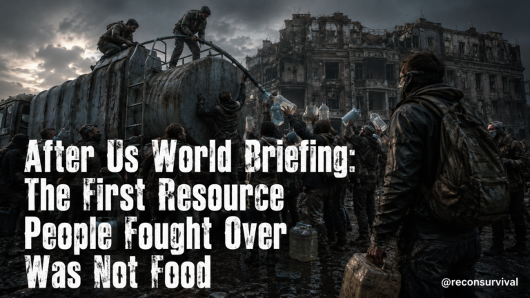 After Us World Briefing: The First Resource People Fought Over Was Not Food