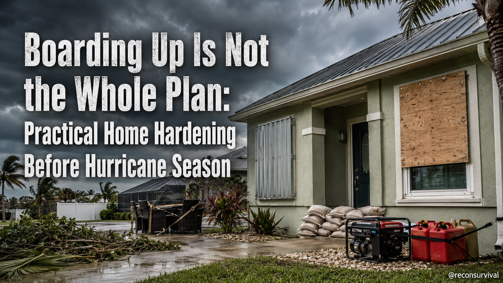 Boarding Up Is Not the Whole Plan: Practical Home Hardening Before Hurricane Season