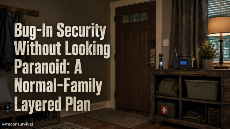 Bug-In Security Without Looking Paranoid: A Normal-Family Layered Plan