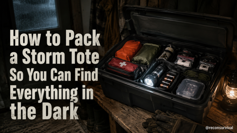 How to Pack a Storm Tote So You Can Find Everything in the Dark