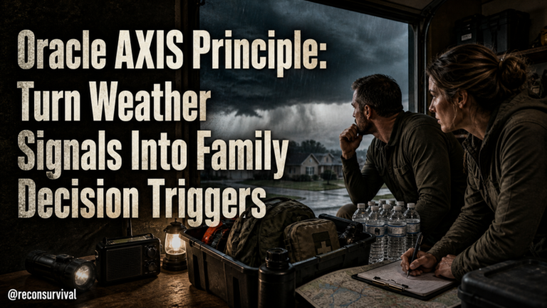 Oracle AXIS Principle: Turn Weather Signals Into Family Decision Triggers