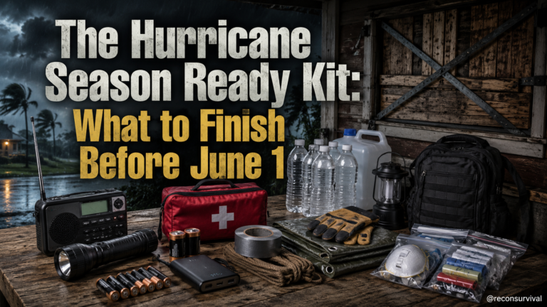 The Hurricane Season Ready Kit: What to Finish Before June 1