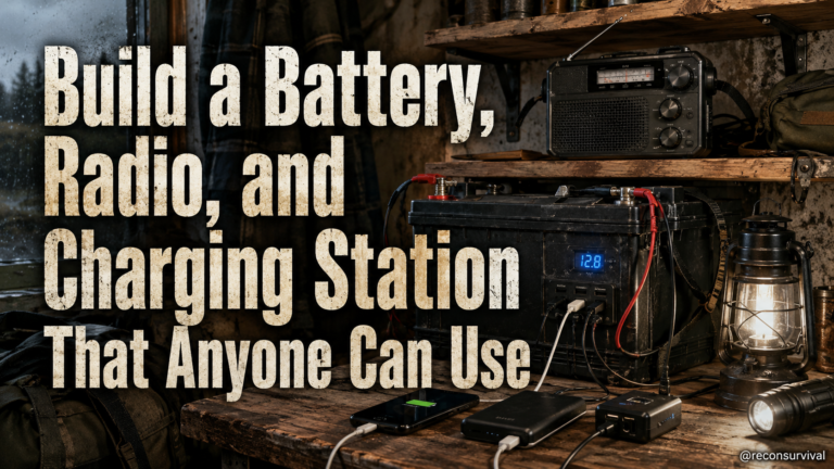 Build a Battery, Radio, and Charging Station That Anyone Can Use