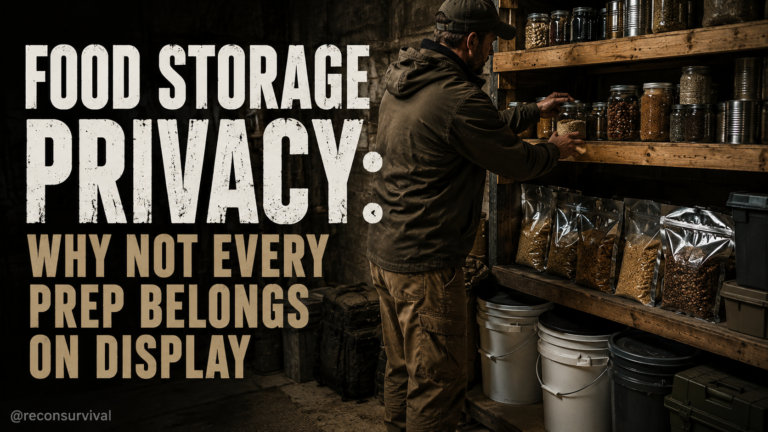 Food Storage Privacy: Why Not Every Prep Belongs on Display