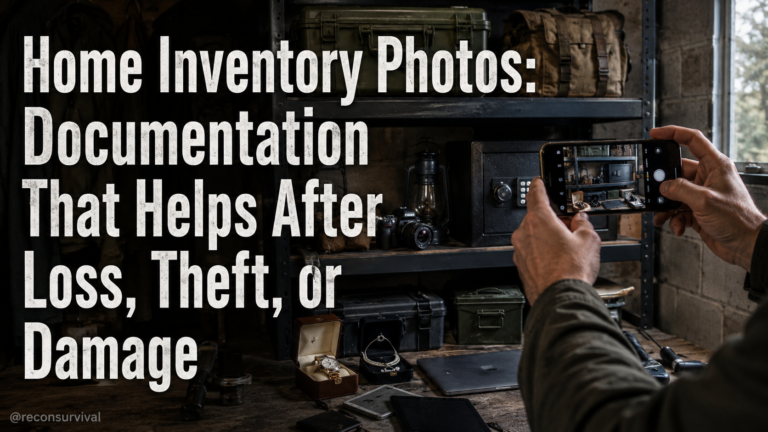 Home Inventory Photos: Documentation That Helps After Loss, Theft, or Damage
