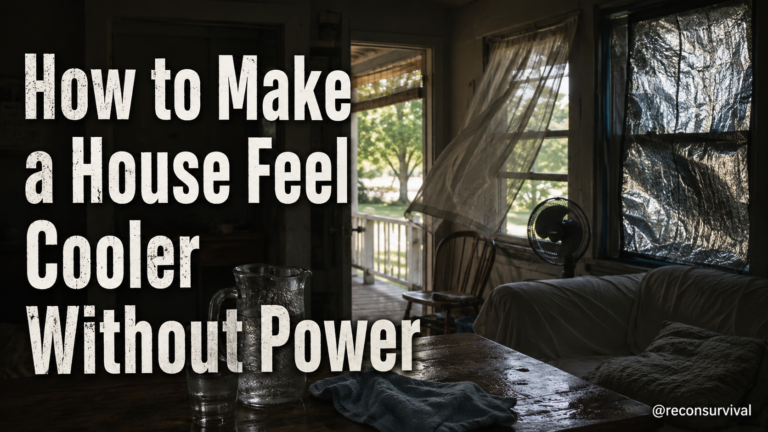 How to Make a House Feel Cooler Without Power