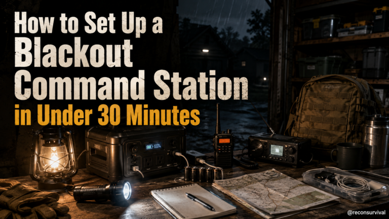How to Set Up a Blackout Command Station in Under 30 Minutes