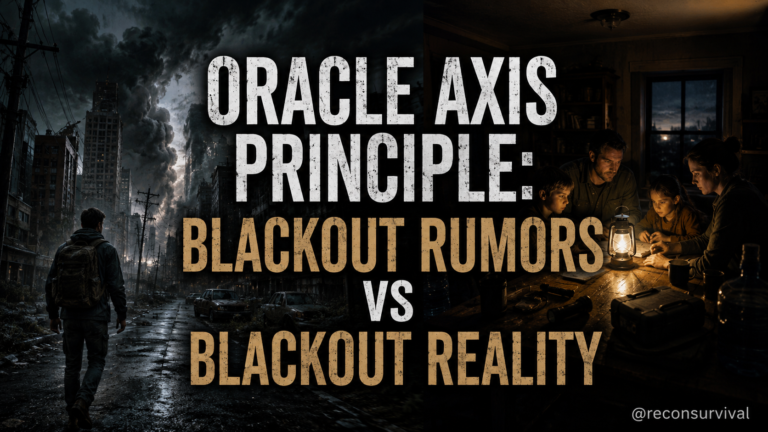 Oracle AXIS Principle: Blackout Rumors vs Blackout Reality