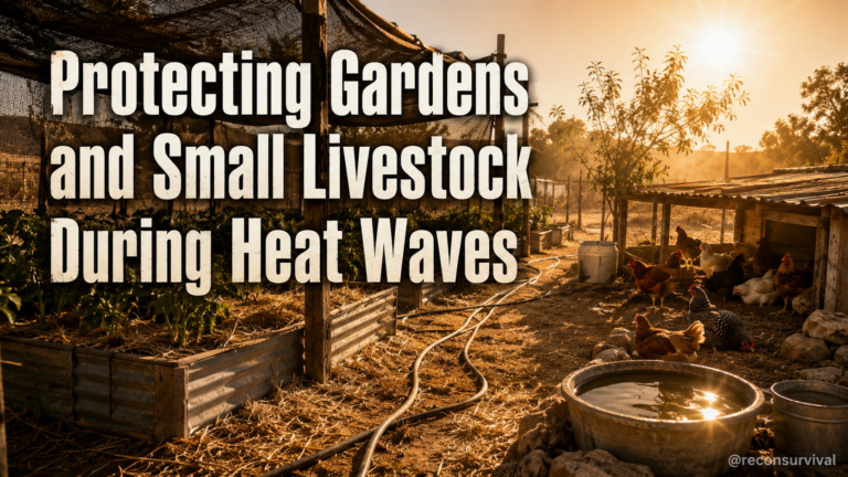 Protecting Gardens and Small Livestock During Heat Waves