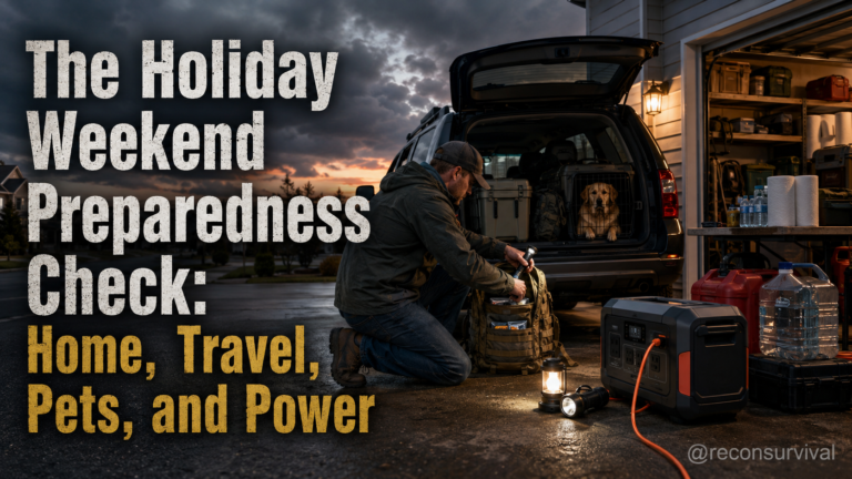 The Holiday Weekend Preparedness Check: Home, Travel, Pets, and Power