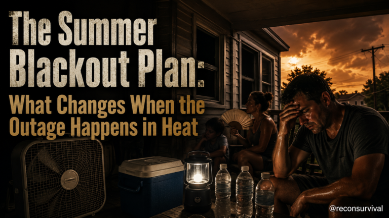 The Summer Blackout Plan: What Changes When the Outage Happens in Heat