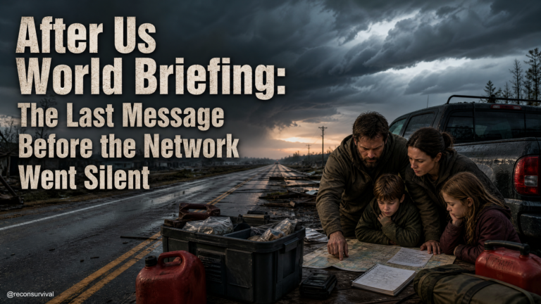 After Us World Briefing: The Last Message Before the Network Went Silent