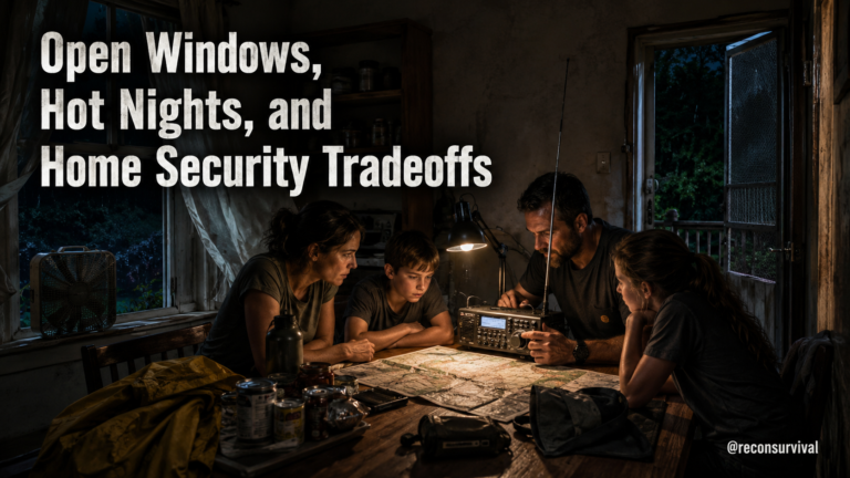 Open Windows, Hot Nights, and Home Security Tradeoffs