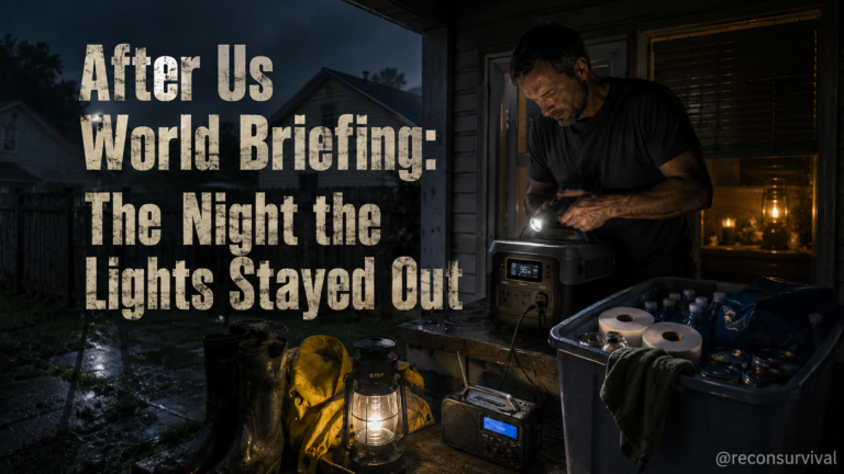 After Us World Briefing: The Night the Lights Stayed Out