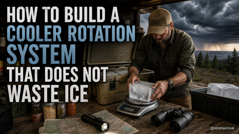How to Build a Cooler Rotation System That Does Not Waste Ice