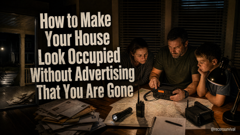 How to Make Your House Look Occupied Without Advertising That You Are Gone