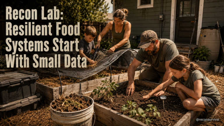 Recon Lab: Resilient Food Systems Start With Small Data