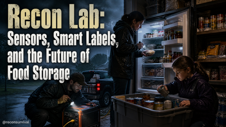 Recon Lab: Sensors, Smart Labels, and the Future of Food Storage