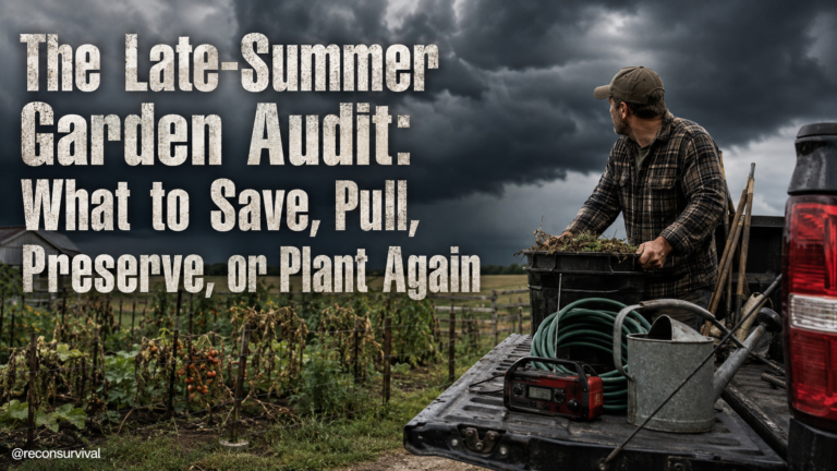 The Late-Summer Garden Audit: What to Save, Pull, Preserve, or Plant Again