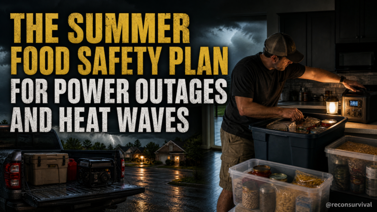 The Summer Food Safety Plan for Power Outages and Heat Waves