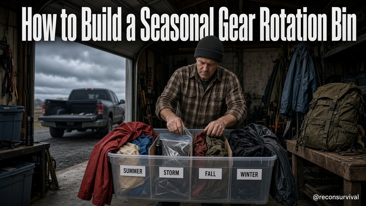 How to Build a Seasonal Gear Rotation Bin