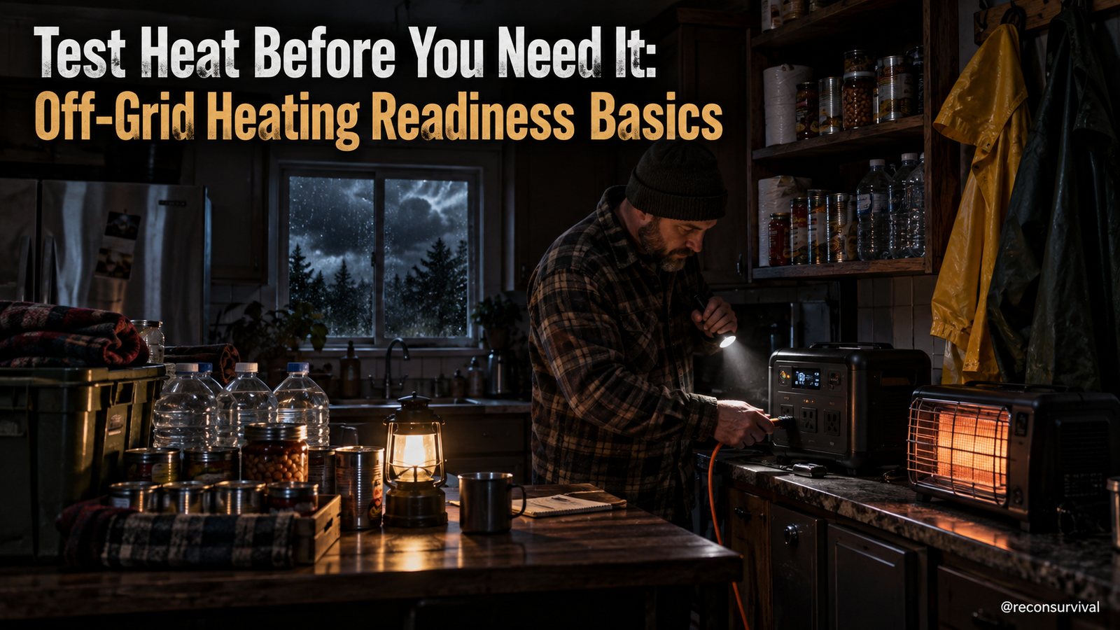 Test Heat Before You Need It: Off-Grid Heating Readiness Basics