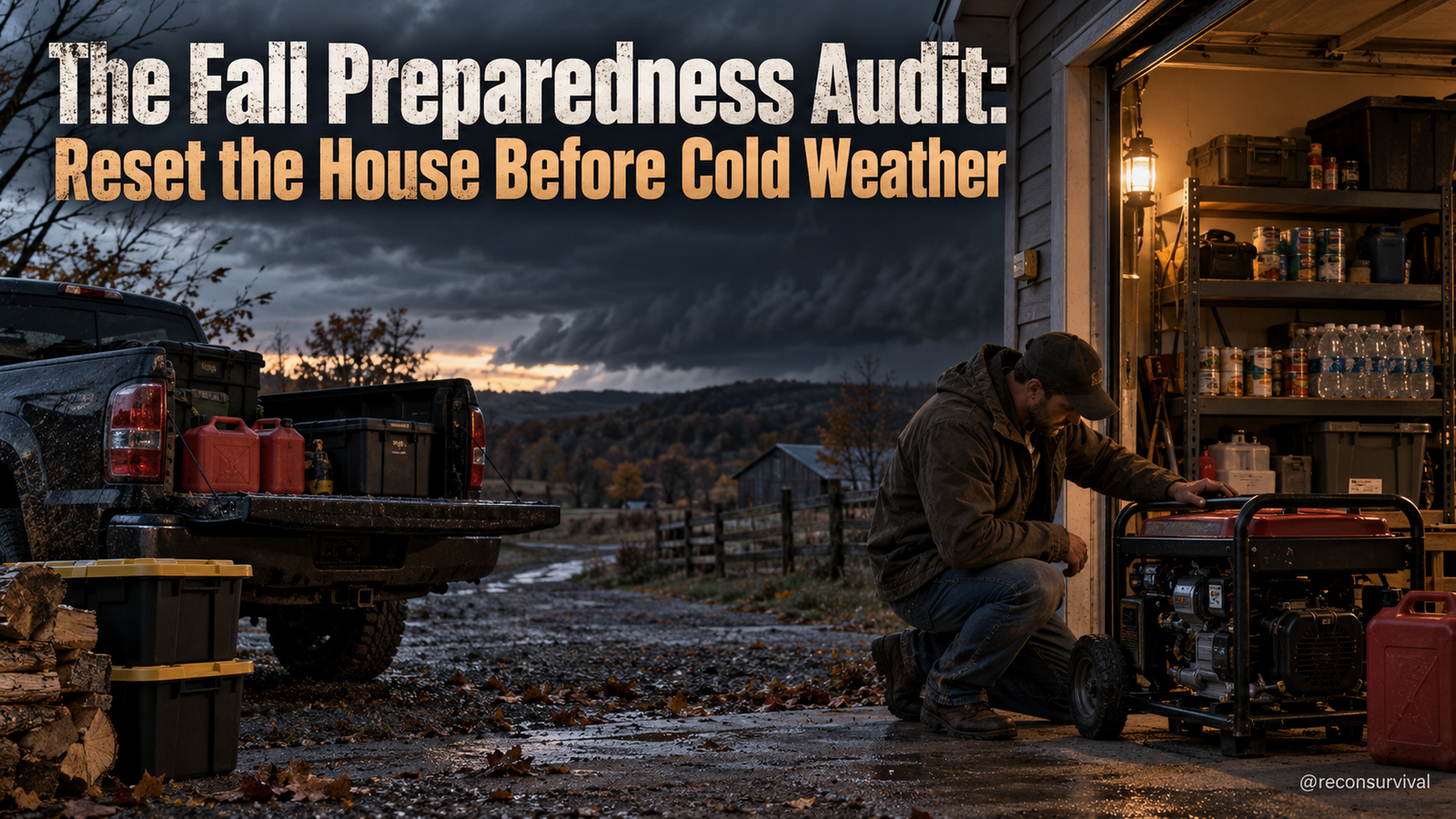 The Fall Preparedness Audit: Reset the House Before Cold Weather
