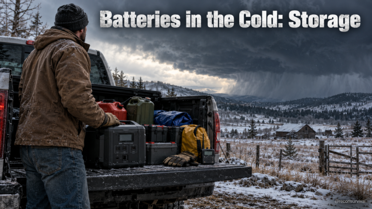 Batteries in the Cold: Storage, Charging, and Runtime Expectations