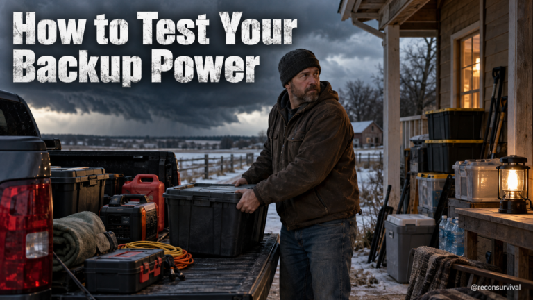 How to Test Your Backup Power Plan Without Waiting for an Outage