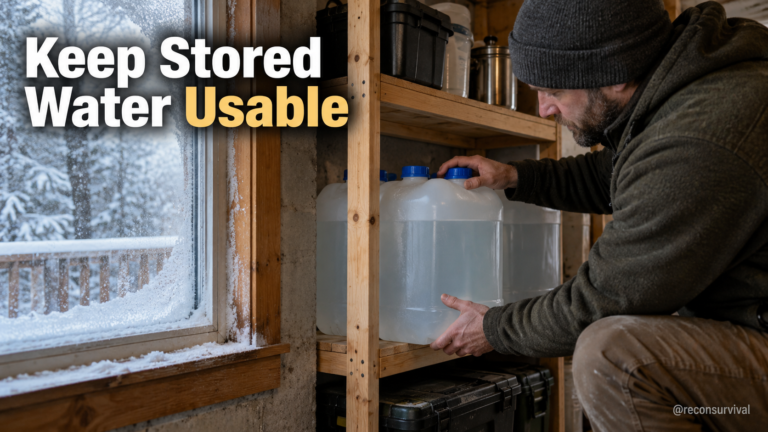 Off-Grid Water Storage When Freezing Is a Risk