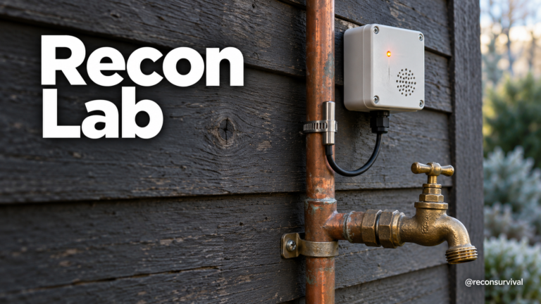 Recon Lab: Simple Sensors That Warn Before a Freeze Becomes Damage