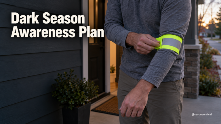 The Dark Season Awareness Plan: Family Movement, Events, and Home Routines